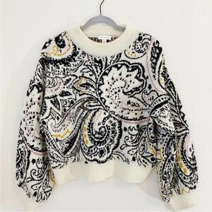 Top Shop Paisley Sweater